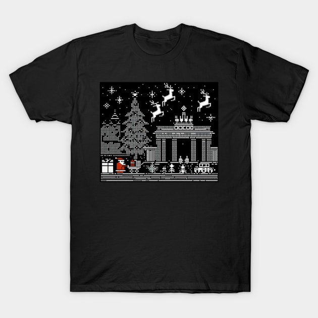 Christmas at Berlin T-Shirt by fadinstitute